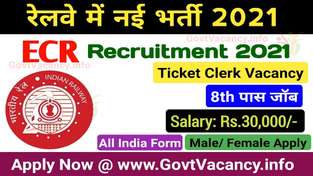 ECR Railway Ticket Clerk 