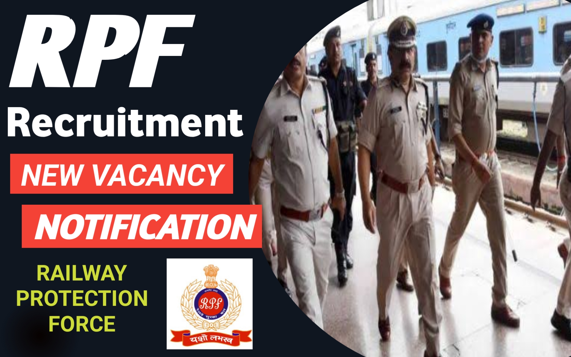 Railway RPF Constable & SI Online Form 2024