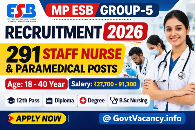 MPPEB Group 5 Recruitment 2026