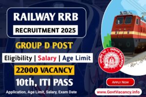 Railway RRB Group D Recruitment 2026 Notification Out: Online Apply for