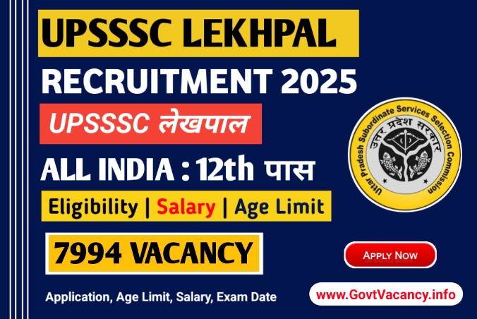 UPSSSC Lekhpal Recruitment 2026