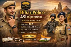 BPSSC Bihar Police ASI Operation Recruitment 2026