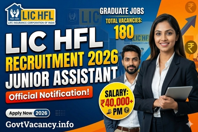 LIC HFL Junior Assistant Recruitment 2026